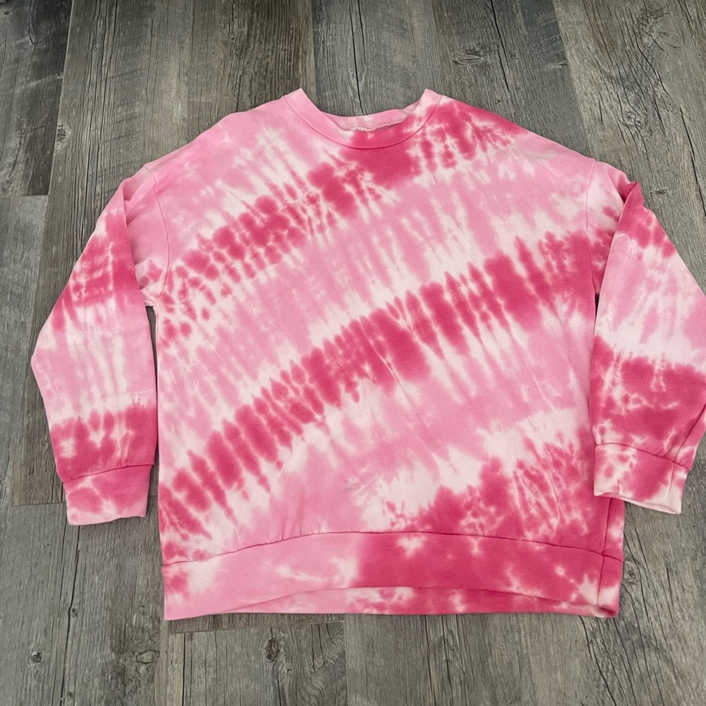 Tie dye oversized sweatshirt